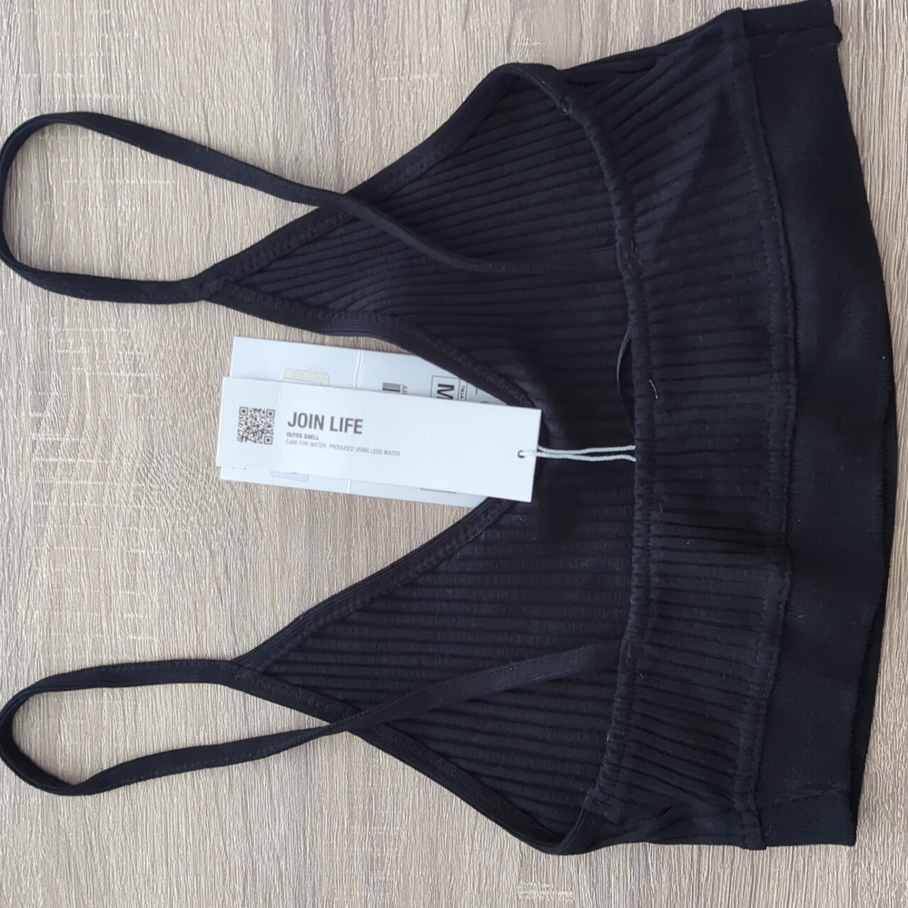 Zara Ribbed Top- M - Picture 3 of 7